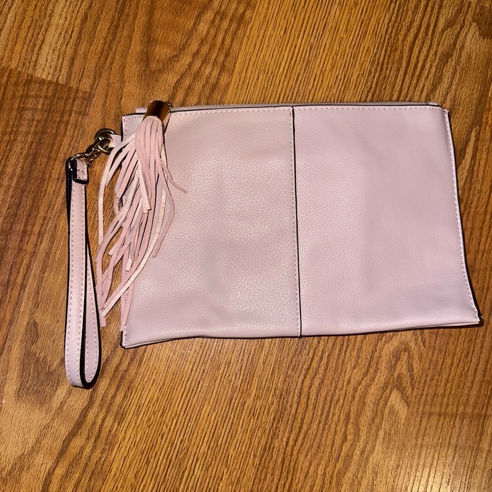 Elegant Pink Wristlet Bag